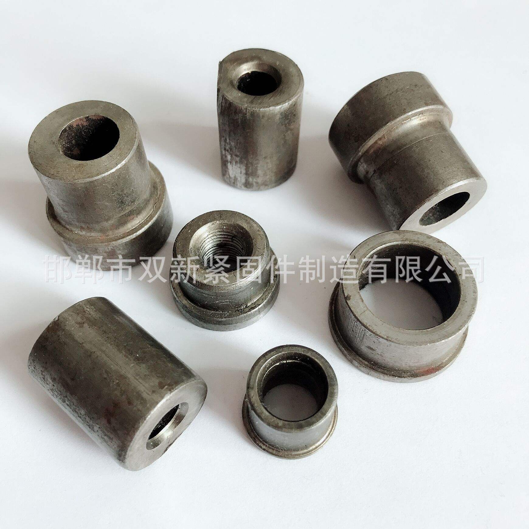 冷镦加工m8m10m12非标圆柱螺母外圆20 21 22加长圆柱螺母河北厂家